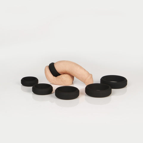 Fat Tires -  Full Package Silicone Cock Rings for Harder Erections