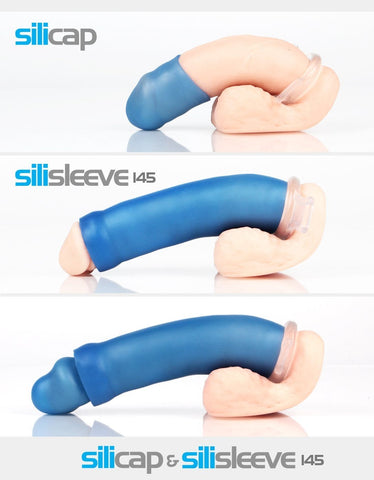 SiliSleev2  - Soft Anti-Turtling Silicone Penis Sleeves